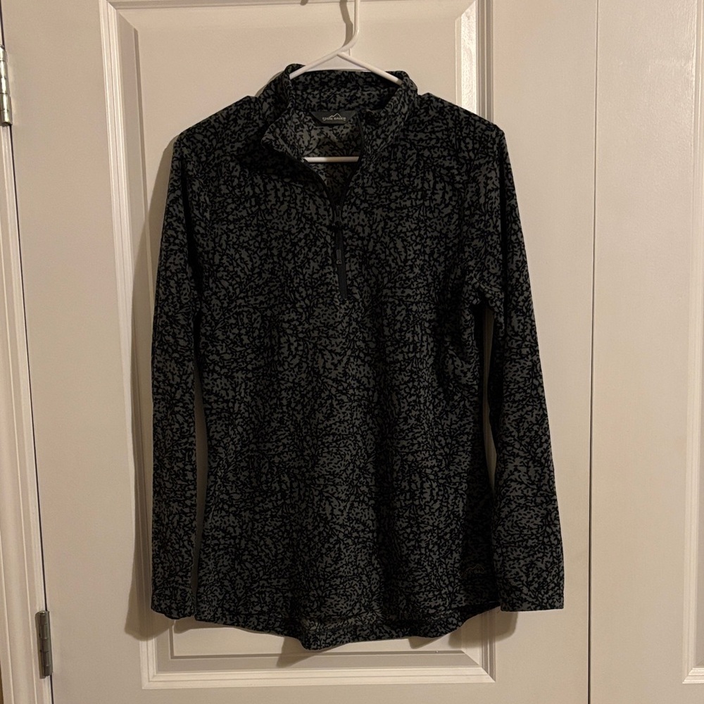 Eddie Bauer Quarter Zip Sweater